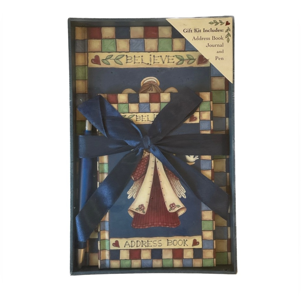 Address Book, Journal & Pen Gift Set in Keepsake Box - Havoc Publishing 2004 NIB